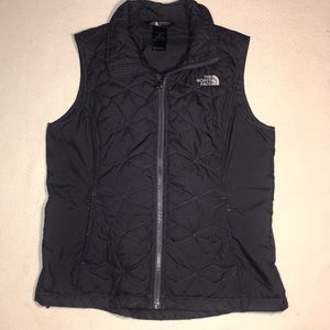 North Face Purple Vest Size S